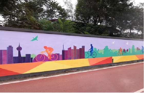  凤冈墙体彩绘-围墙