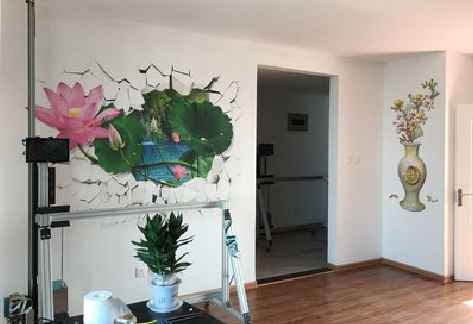  凤冈墙体彩绘相比墙纸的优势。